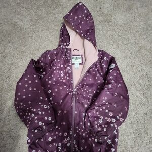 OshKosh B'gosh Purple Floral Kids Jacket